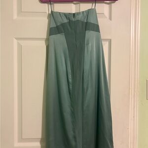 Nicole Miller Strapless Dress in Blue